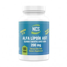 Ncs Alpha Lipoic Acid 200 mg Coenzyme Q10 100 mg L-Carnitine 100 mg 180 Tablet 