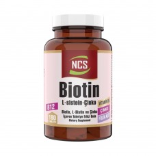 Ncs Biotin 2500 Mcg  L Sistein Çinko 180 Tablet