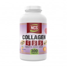 Ncs Collagen (Kollajen) 1000 mg Tip 1 - 2 - 3 Glutatyon Vitamin C - E  300 Tablet