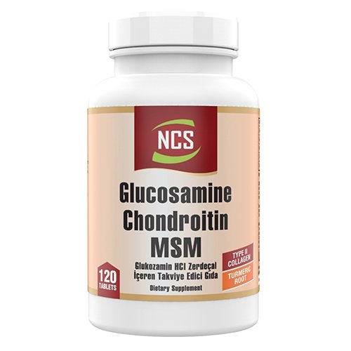 Ncs Glucosamine Chondroitin Msm Collagen Turmeric 120 Tablet